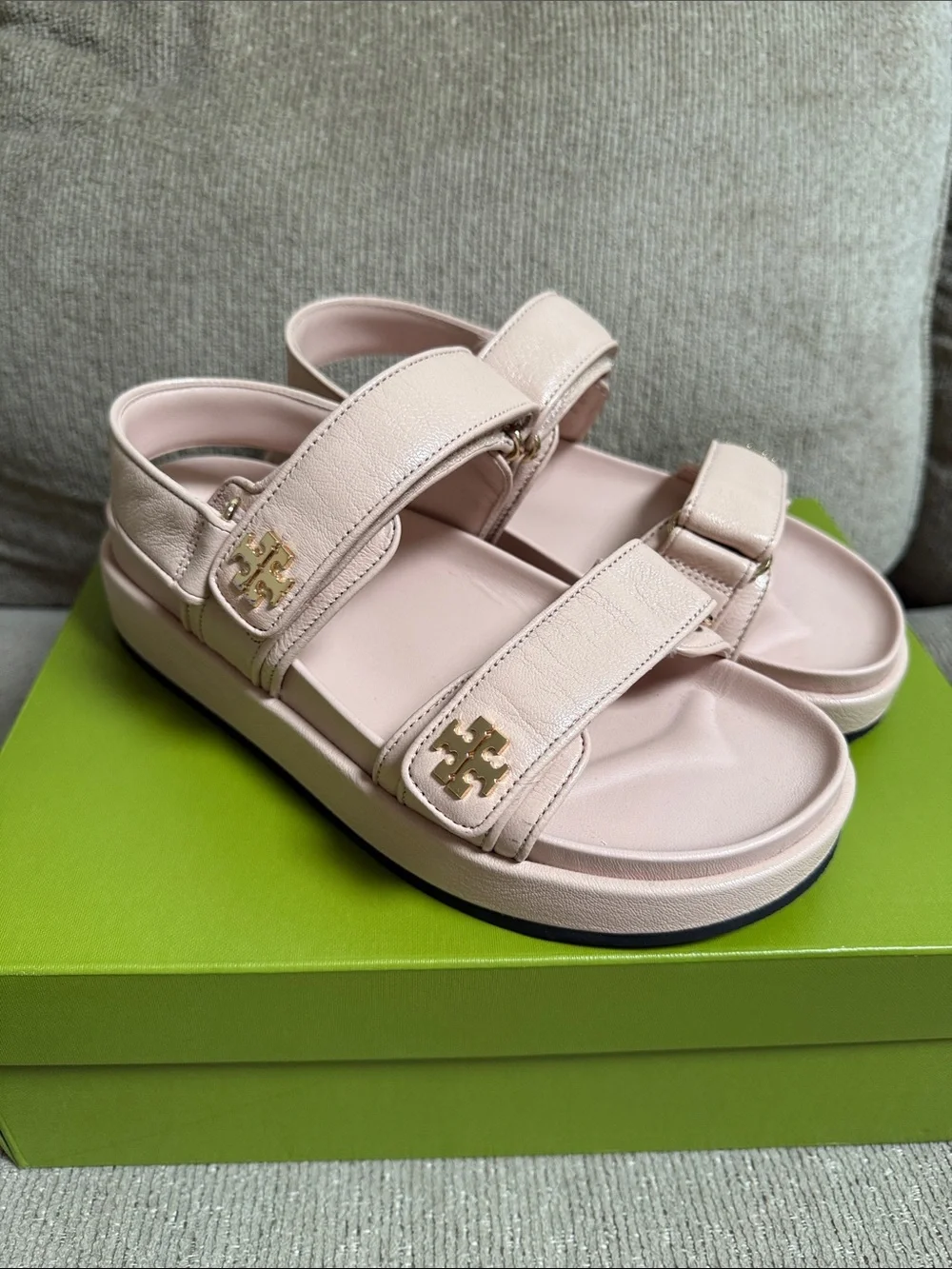 Tory Burch Blush Pink Kira Sport Sandals